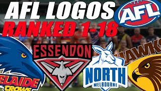 Information AFL Logos Ranked 1-18 News