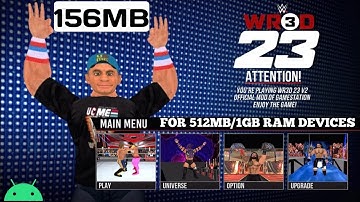 WR3D 2K23 V2 BY MY GAME PLAY RELEASED! | ALL NEW FEATURES | FOR 512MB/1GB RAM ALL ANDROID DEVICES