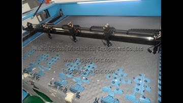4 Heads Auto Feeding Fabric Co2 Laser Cutting Machine