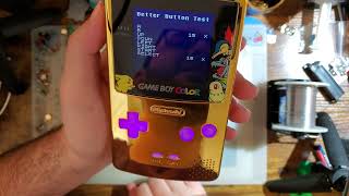 FunnyPlaying Clear Substrate Game Boy Color Button LED Kit