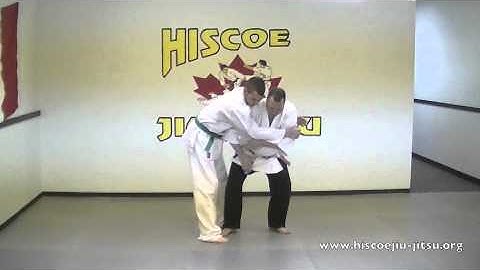 How to escape a Bear Hug Over the Arms from the Side - Hiscoe Jiu Jitsu