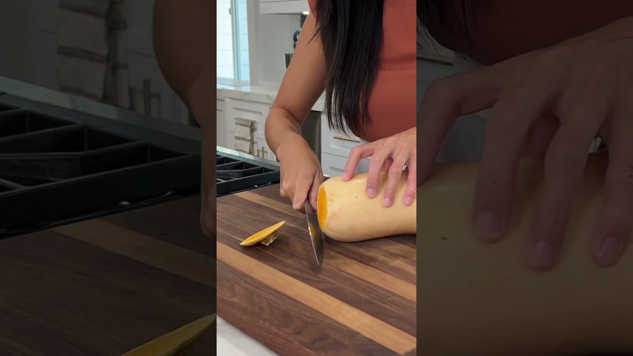 How To Peel Butternut Squash 