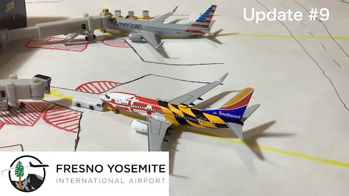 KFAT - 1/400 Scale Fresno Yosemite International Airport Update #9