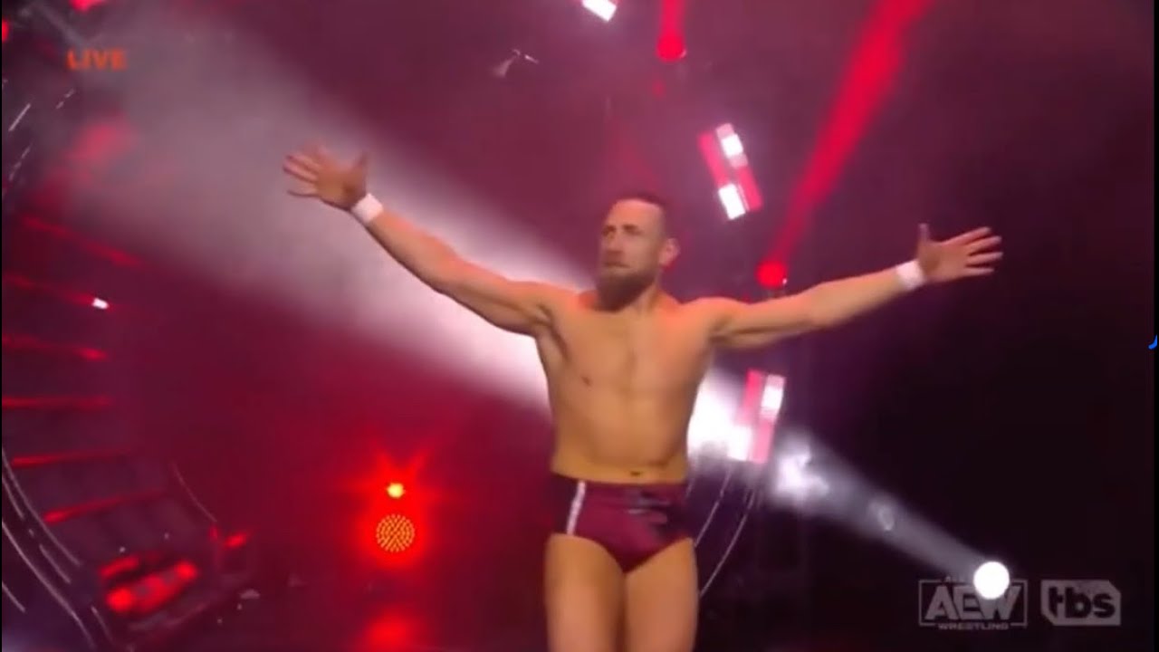 Bryan Danielson and Lee Moriarty Entrance: AEW Dynamite 2-16-22