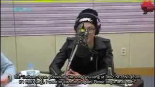 140215 - JB 'when I can't sing'