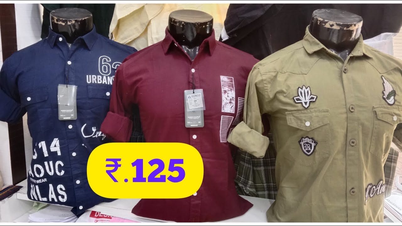 Hyderabad Biggest Wholesale Shirts Branded Shirts Casual & Formal