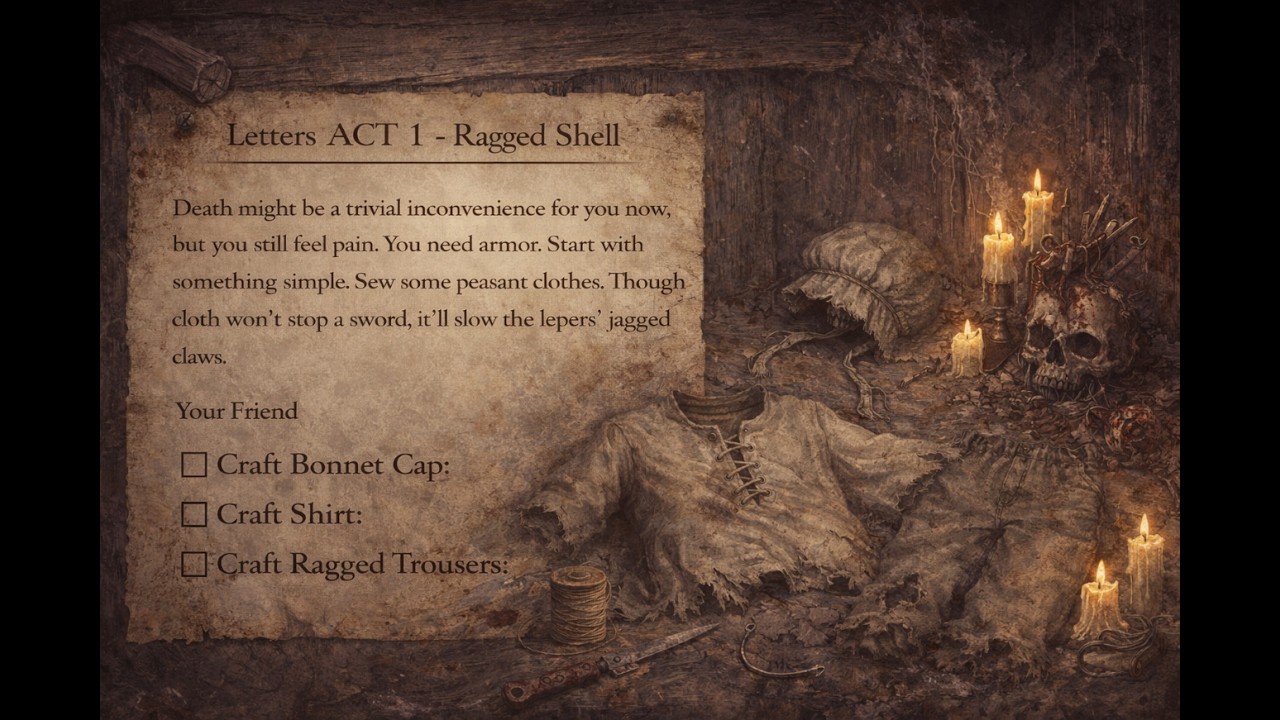 Grim Soul Survival - Letters ACT I - Ragged shell - YouTube