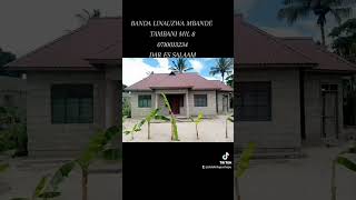 0710013234 = BANDA NYUMBA LINAUZWA MIL 8,000,000/= MBANDE TAMBANI LINA VYUMBA 2 MASTER NA SITTING