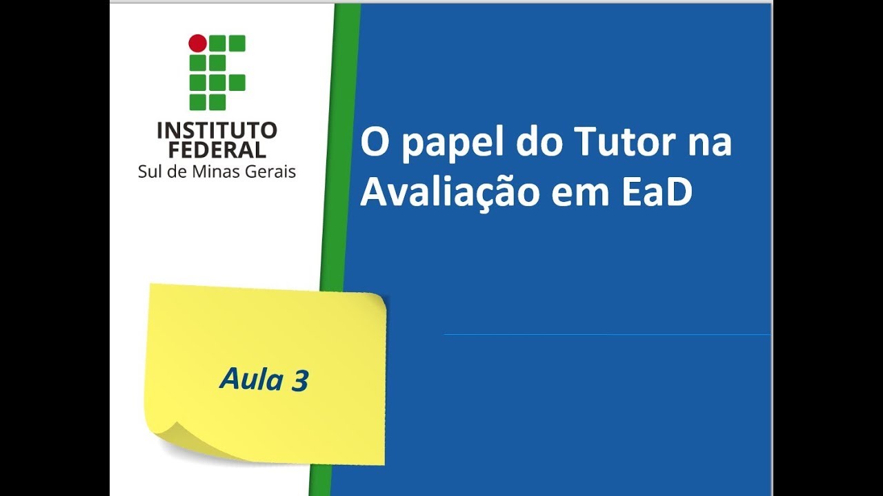 TUTORIA - AULA 3 - YouTube