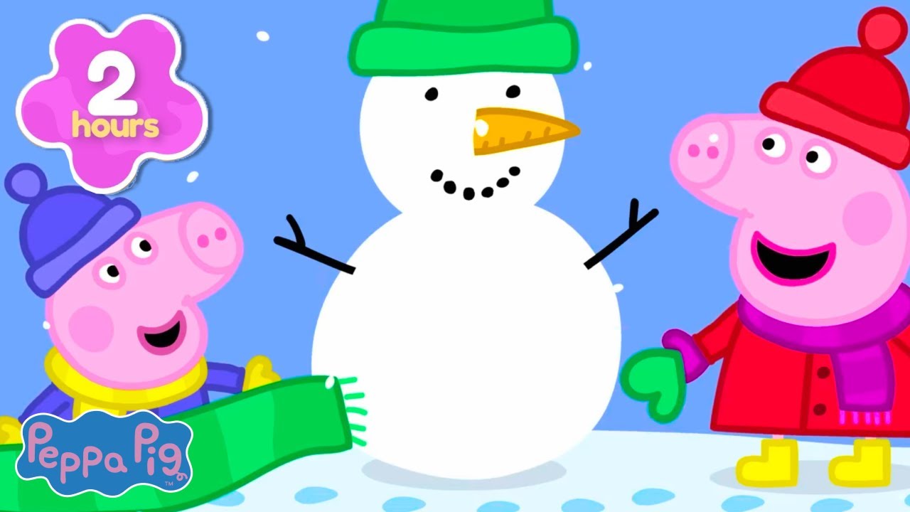 ❄️ Peppa Pig hóembert épít és még több epizód! | Peppa Malac