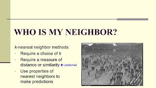 APM3-1: Nearest Neighbor Methods