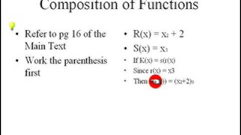 05a Maths1 SG 2.8 Composite Function