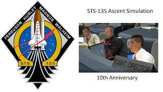 STS-135 - Ascent Simulation with Mission Control