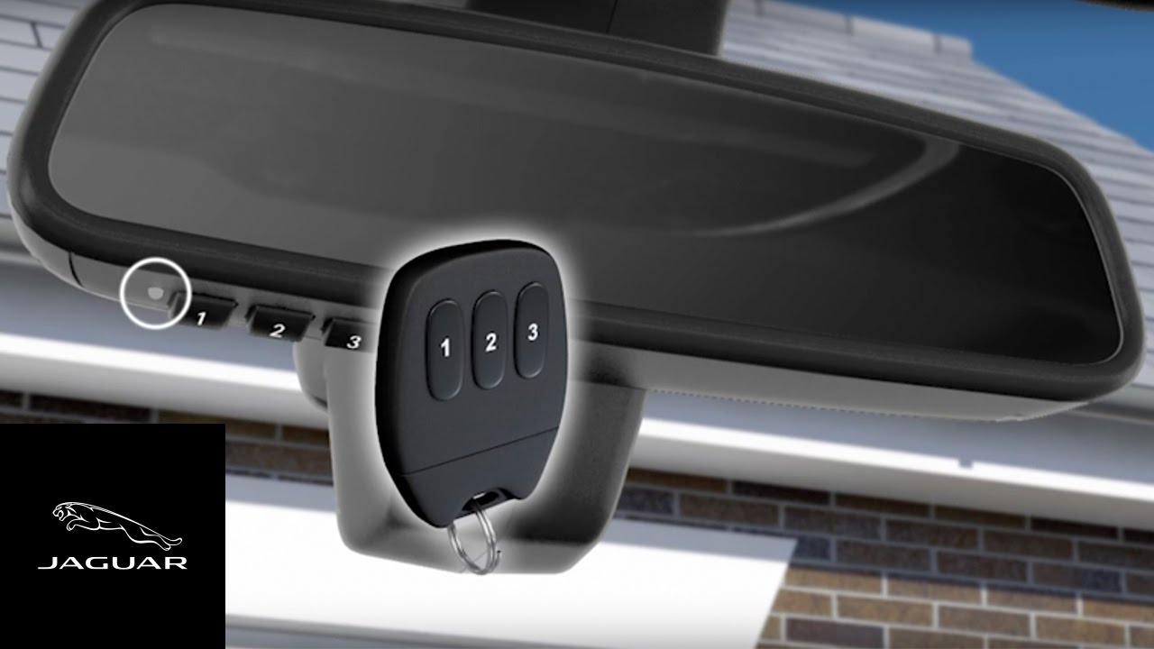 Jaguar XJ 2016 Garage Door Opener Homelink YouTube