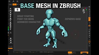 Part 1 - zBrush Sculpting Base Mesh