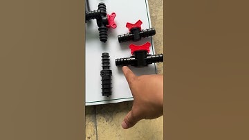 Lắp hệ thống tưới sướng hơn khi sử dụng van LDPE 25mm cải tiến bầu to