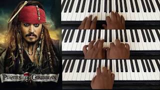 He is the pirate | breakdown series by raj bharath | han zimmer | tutorial | chords