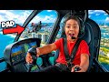 Zakyius Flew a HELICOPTER For The First Time!  