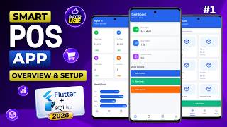 Build a Smart POS Flutter App with SQLite | Part 1: Overview &amp; Setup (2026)
