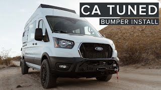 CAtuned Off Road Hammerhead Bumper Install | Ford Transit AWD