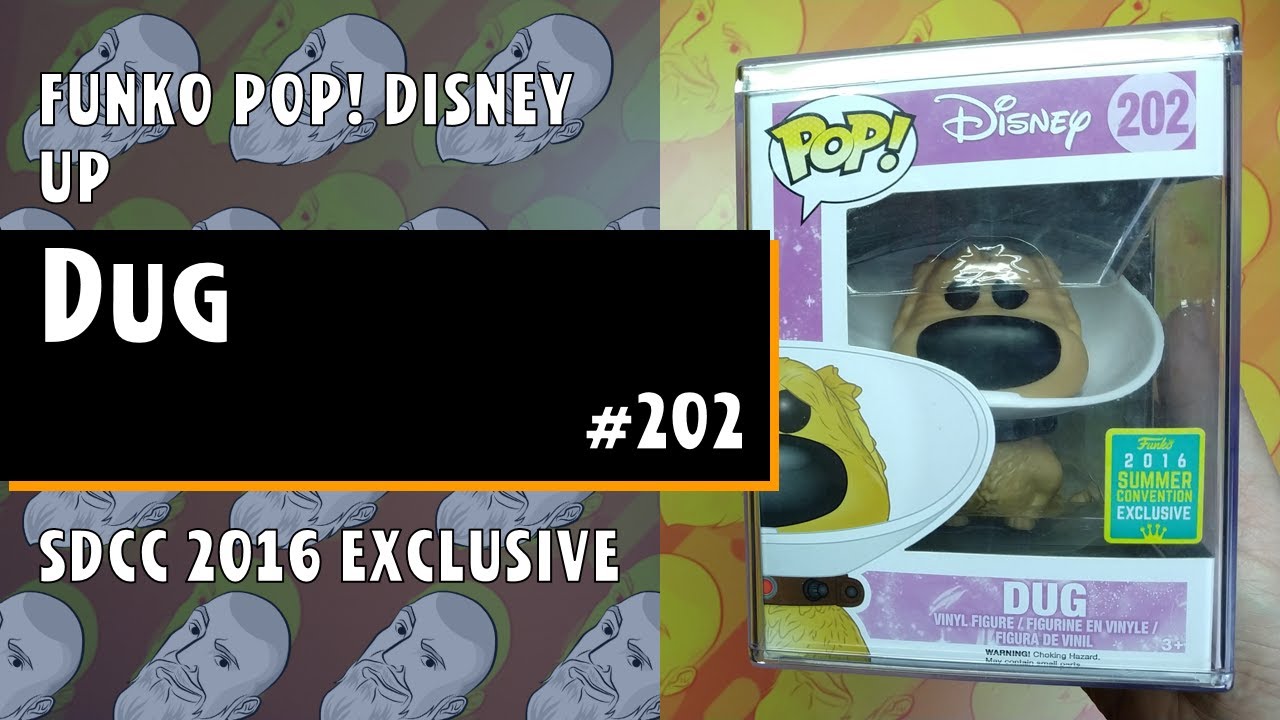 Funko Pop! Disney 202 Up Dug with Cone Of Shame 