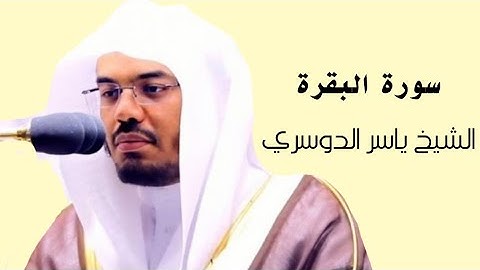 ياسر الدوسري ( سورة البقرة صفحة 17 من الجزء 1)