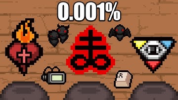 The Luckiest Isaac Run Possible?