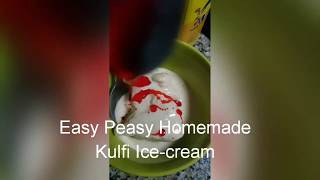 Easy Peasy Homemade Kulfi Ice-cream