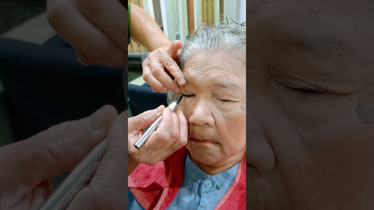 TUTORIAL MAKEUP MAMA USIA 60 !! MAKEUP SIMPLE