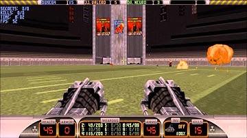 Duke Nukem 3D- User Map- Buller Stadium