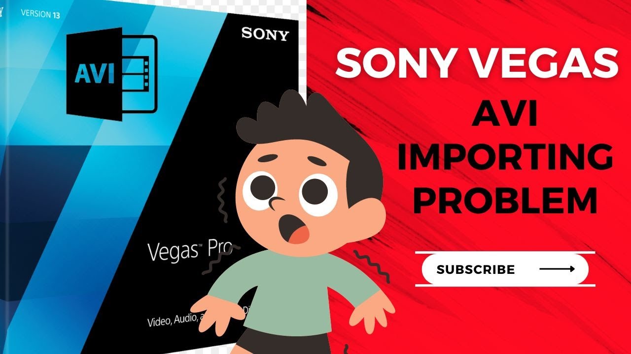 How to Fix AVI Importing Problem in Sony Vegas AVI FileImport AVI Files in any SONY Vegas