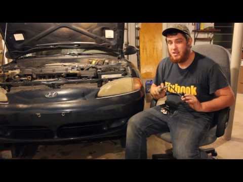 02 Sensor Remove & Replace "How to" 96-00 Hyundai Elantra