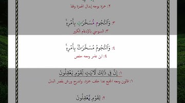 وسخر لكم الليل والنهار والشمس والقمر والنجوم مسخرات بأمره إن في ذلك لآيات لقوم يعقلون 12