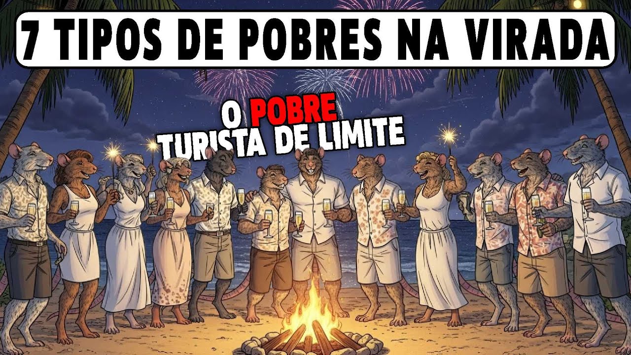 7 TIPOS DE POBRE QUE VOCÊ VAI VER NA VIRADA DO ANO