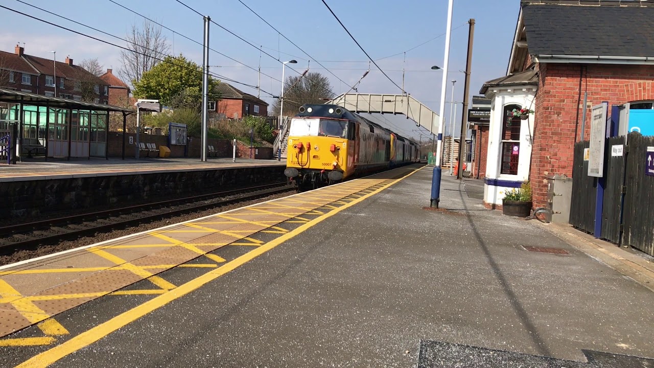2x Class 43s And Class 50s Passing Chester-Le-Street 26.03.20 - YouTube