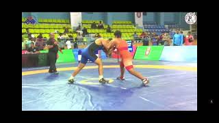 wrestler Uday shelke vs nashik 💪 semi final match 💪💪 State olimpic game's pune2023