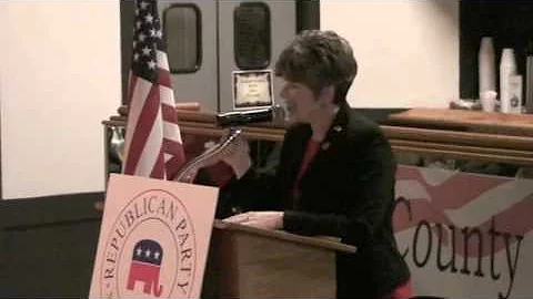 Joni Ernst's First U.S. Senate Campaign Speech