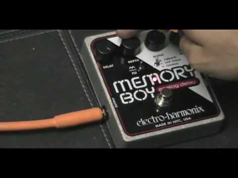 Memory Boy Electro-Harmonix and Expression Pedal - YouTube