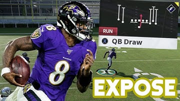 Expose with QB Draw Scheme! Gun Empty Bunch Offensive Scheme!