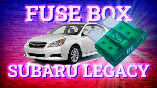 Subaru Legacy (2010-2014) fuse box diagrams