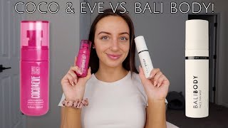 Coco and Eve Antioxidant Face Tanning Micromist vs. Bali Body Face Tan Mist!