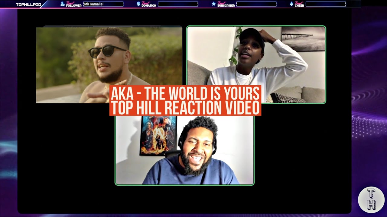AKA - THE WORLD IS YOURS (OFFICIAL TOP HILL REACTION VIDEO)