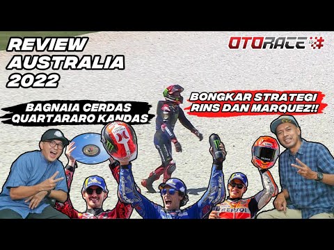MotoGP Australia 2022 Alex Rins & Marc Marquez Gokil - Bagnaia Vs Quartararo : 1-0