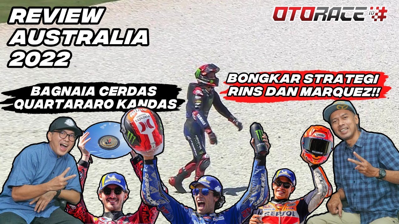 MotoGP Australia 2022 Alex Rins & Marc Marquez Gokil - Bagnaia Vs ...