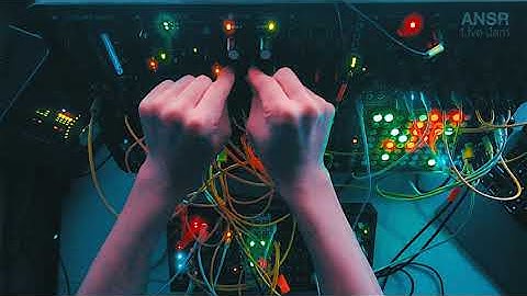 ANSR - Techno Live Jam - 110 with Eurorack Modular Synth