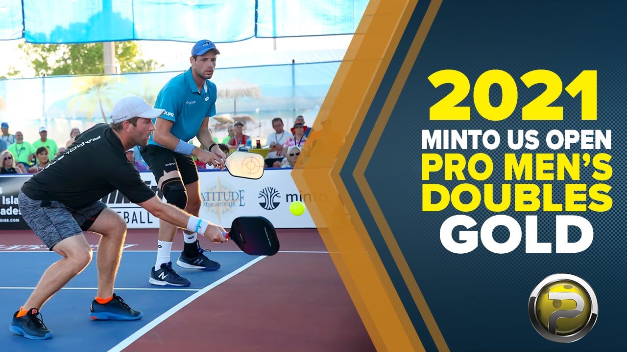 PRO Men's Doubles GOLD Minto US Open Pickleball Championships 2021