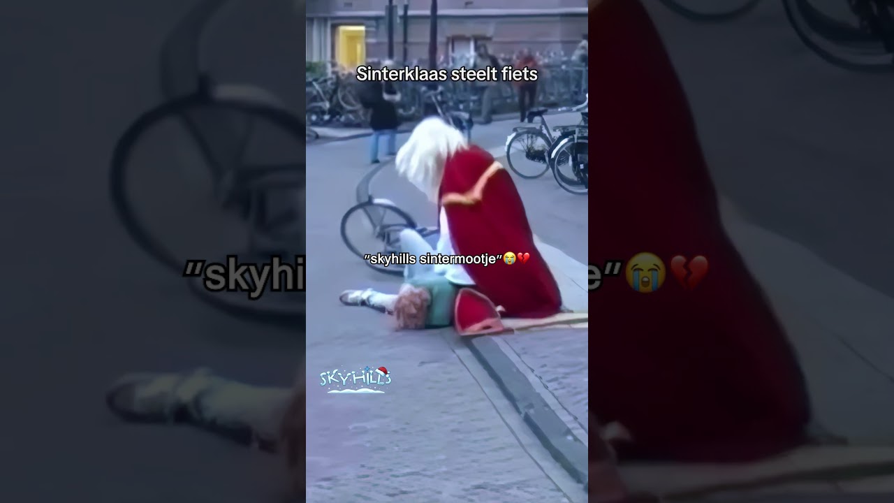 'sintermootje''😭💔 #sinterklaas #fiets #grappig #tiktoknederland #viraal #shorts