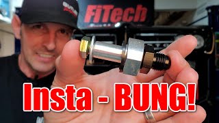 Fuel Injection Conversion, Part 3:  Easy Install - Fuel Return Bung - FiTech