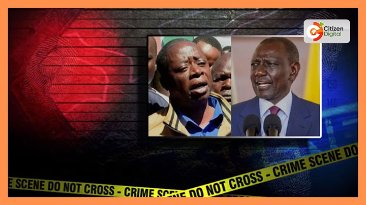 The late Albert Ojwang's father reveals President Ruto called to condole the family
