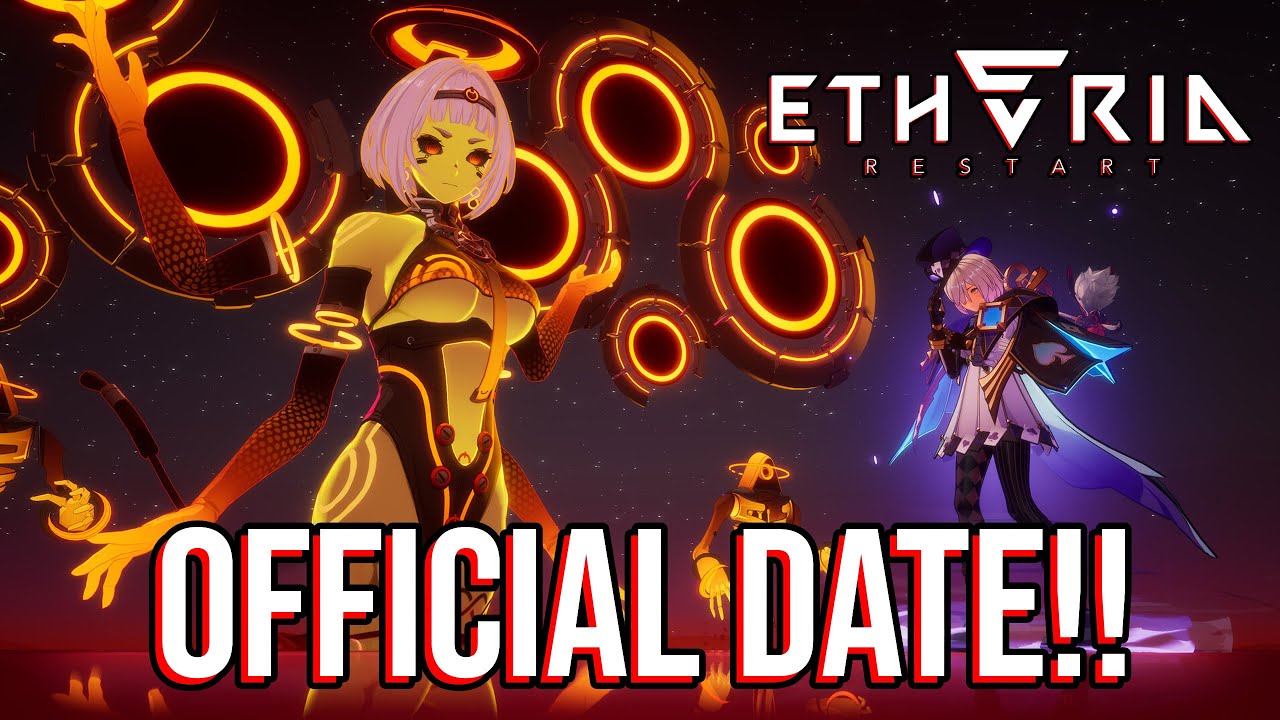 ETHERIA: RESTART OFFICIAL LAUNCH DATE ANNOUNCED - YouTube